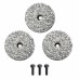 Hartmetall-Schleifteller d= 44 mm für EES 1400-3, 3er-Pack